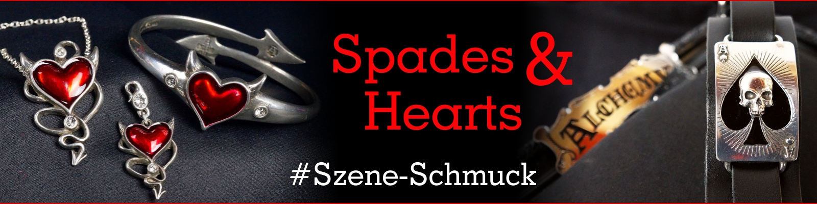 Szeneschmuck für Rock Bike Gothic Steampunk Alchemy